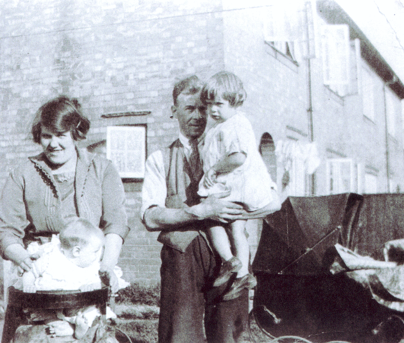 Irene with Dorothy and David