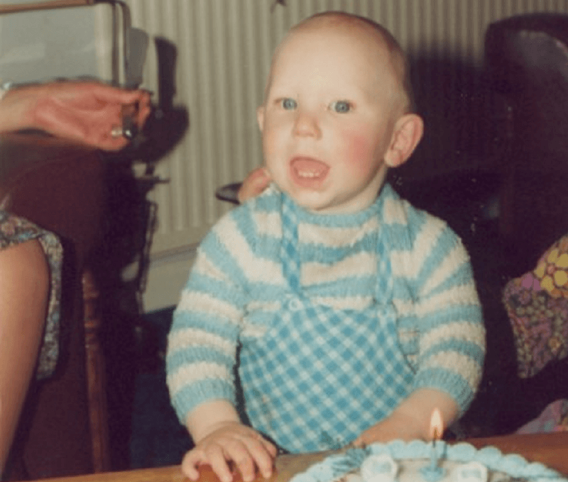 Nick Willis 1st birthday
